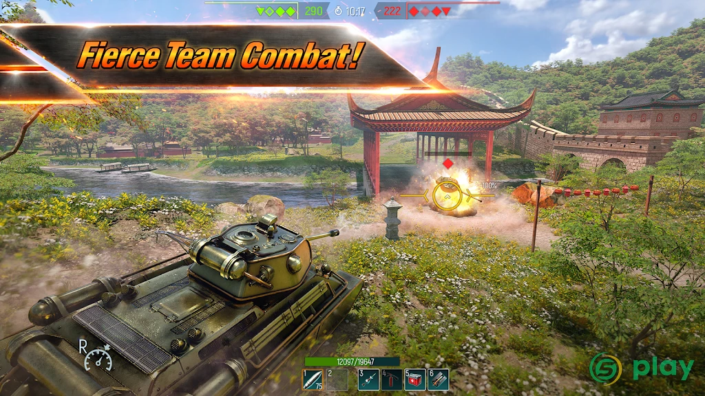 Tank Force: Лучшие игры танки онлайн по сети — скриншот 5