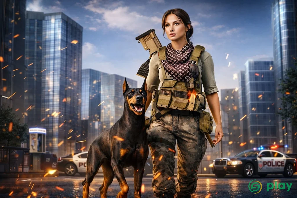 Super Miami Girl : City Dog Crime — скриншот 6