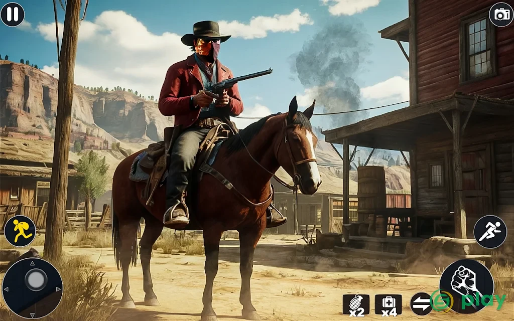 West Mafia Redemption: Gold Hunter FPS Shooter — скриншот 1