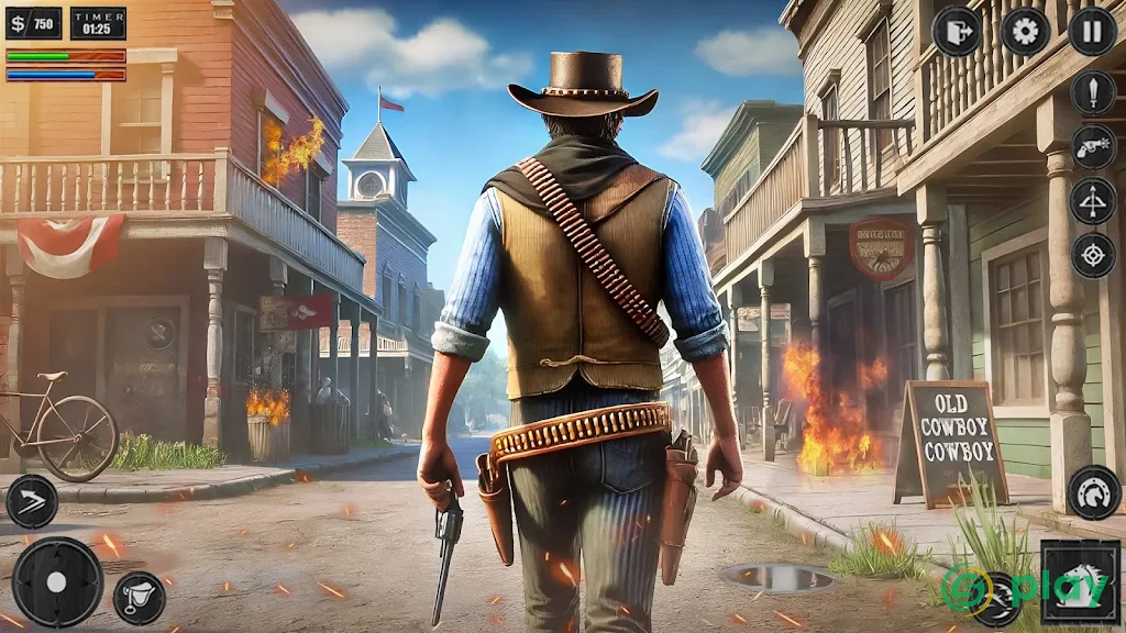 West Mafia Redemption: Gold Hunter FPS Shooter — скриншот 2