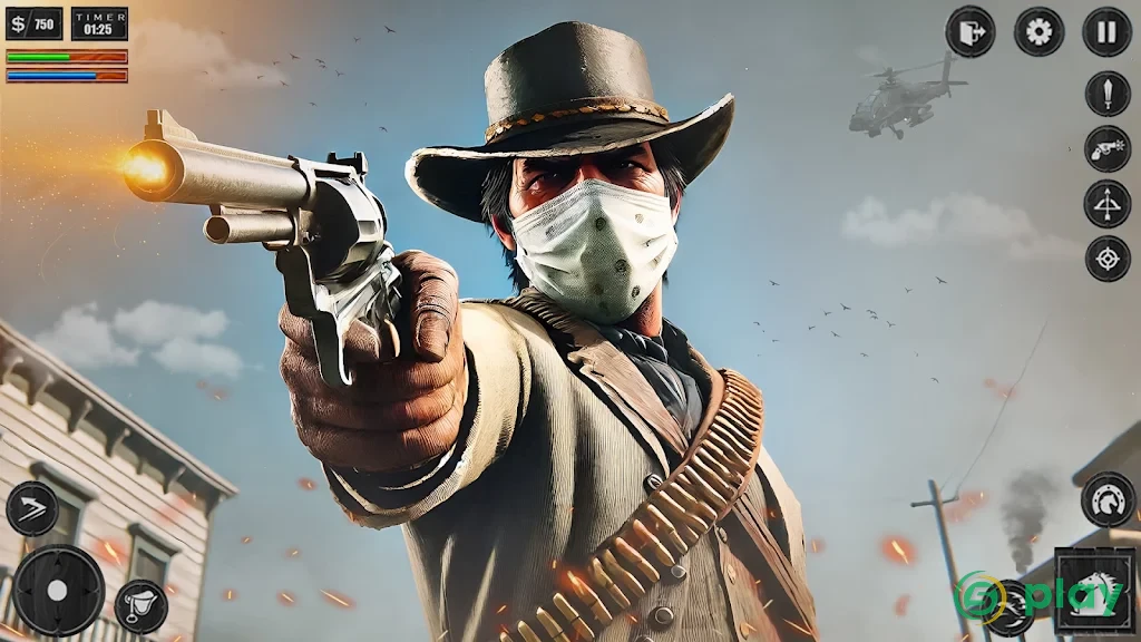 West Mafia Redemption: Gold Hunter FPS Shooter — скриншот 3