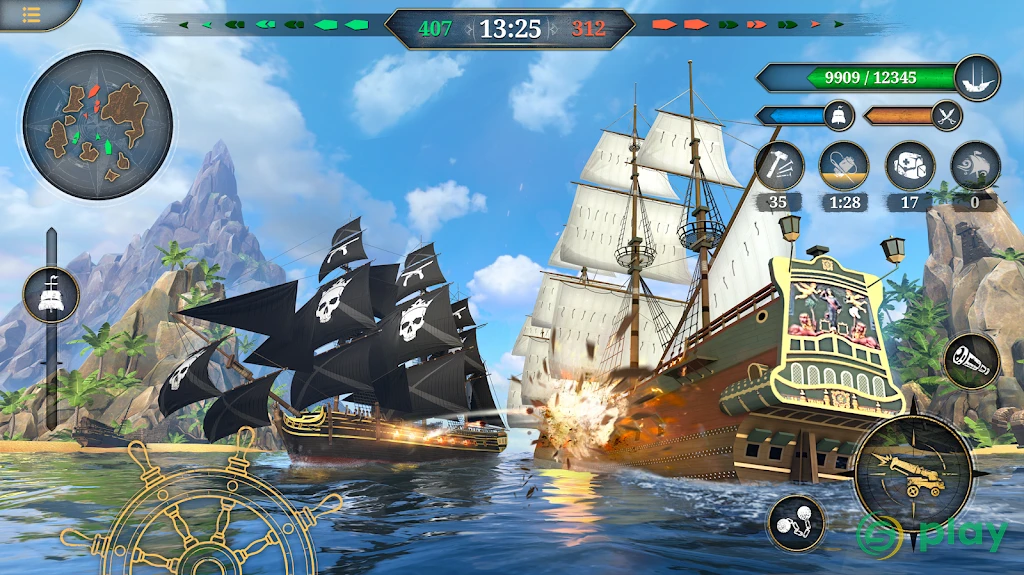 King of Sails: Морской бой — скриншот 5
