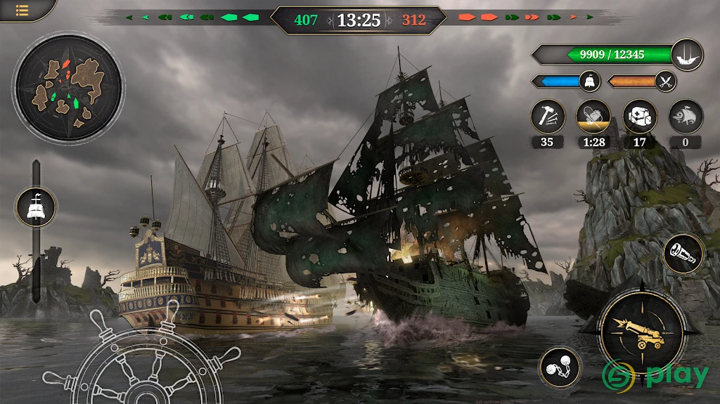 King of Sails: Морской бой — скриншот 6