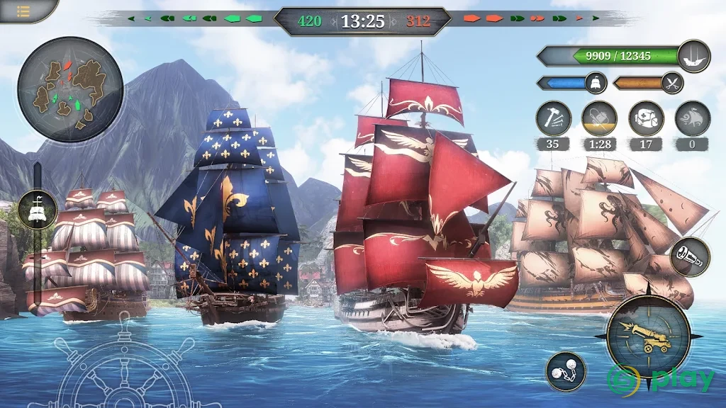King of Sails: Морской бой — скриншот 7