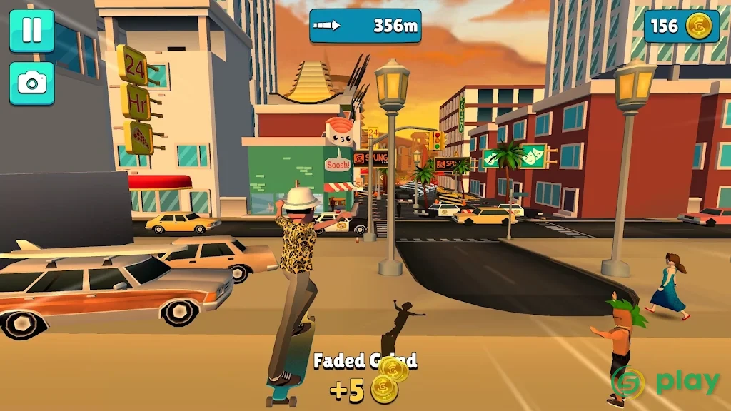 Faily Skater 2 — скриншот 7