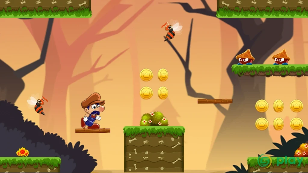 Super Bino Go - New Adventure Game — скриншот 3