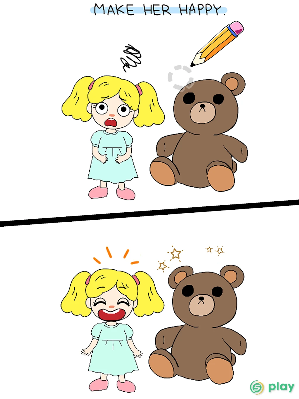 Draw Happy Puzzle — скриншот 5