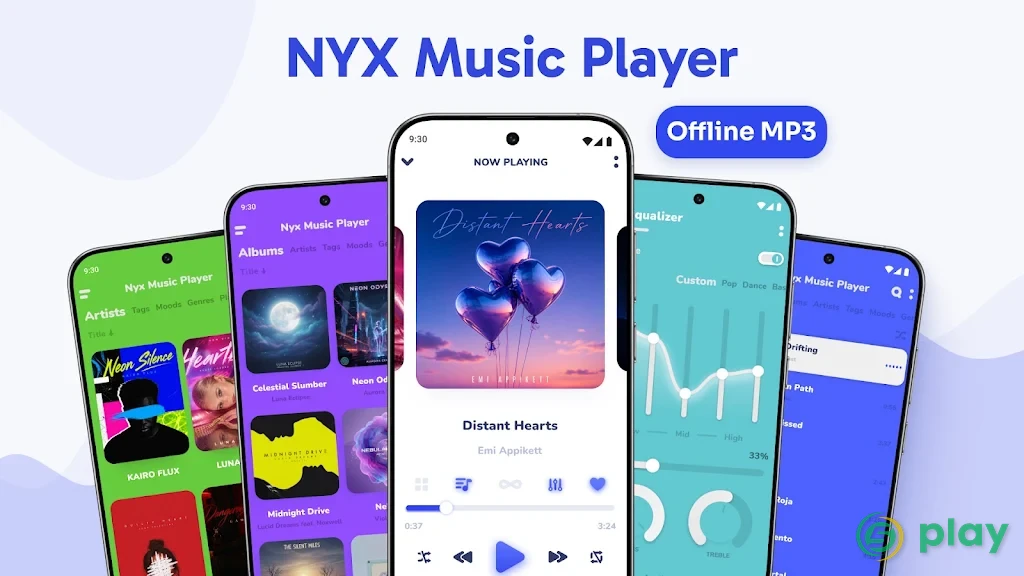 Nyx Music Player — скриншот 1