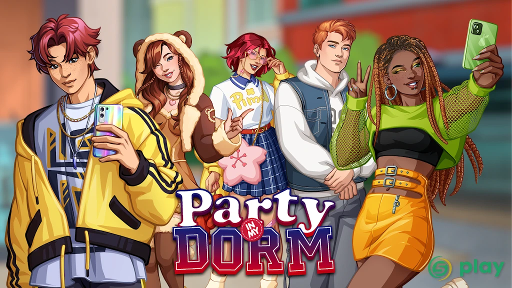 Party in my Dorm: College Life Roleplay Chat Game — скриншот 5
