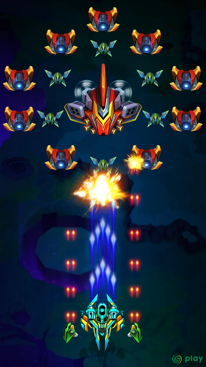 Infinite Shooting: Galaxy War — скриншот 3
