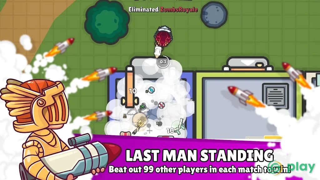 ZombsRoyale.io - 2D Battle Royale — скриншот 4