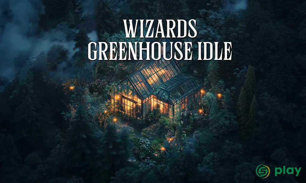 Wizards Greenhouse Idle — скриншот 1
