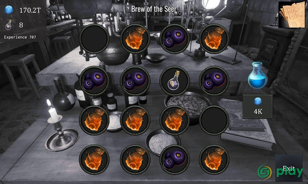 Wizards Greenhouse Idle — скриншот 4