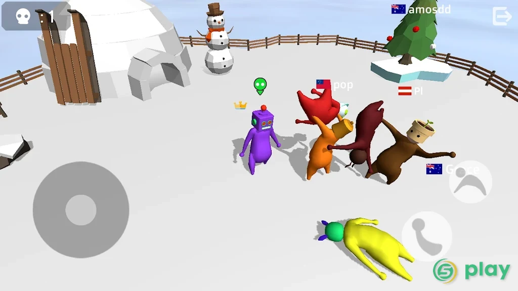 Noodleman.io - Fight Party Games — скриншот 4