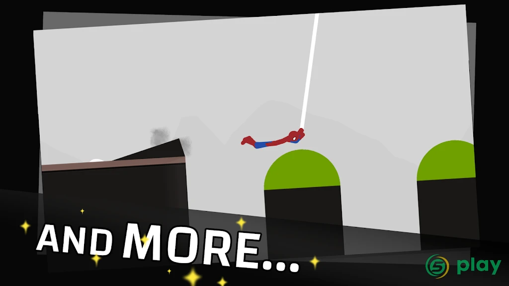 Stickman Hero Fly — скриншот 5