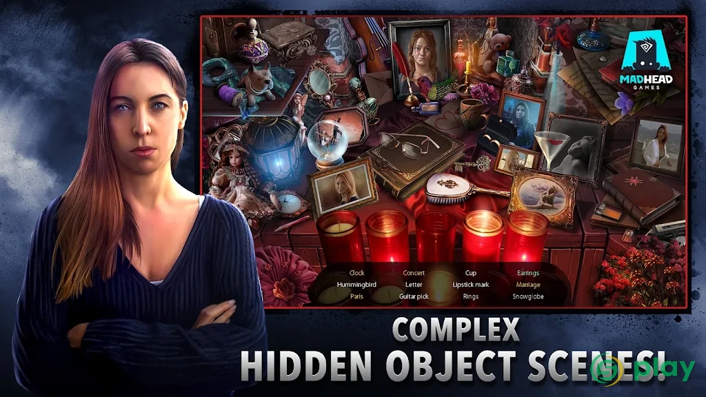 Adam Wolfe: Dark Detective Mystery Game — скриншот 2
