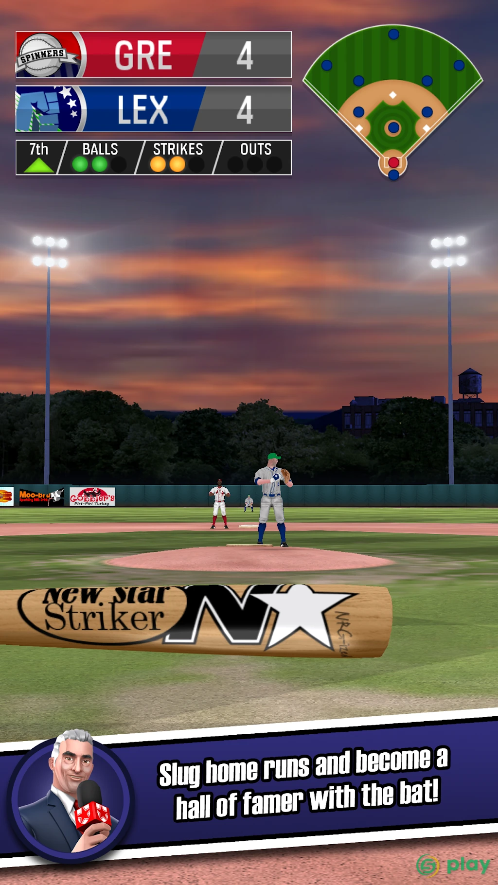 New Star Baseball — скриншот 3