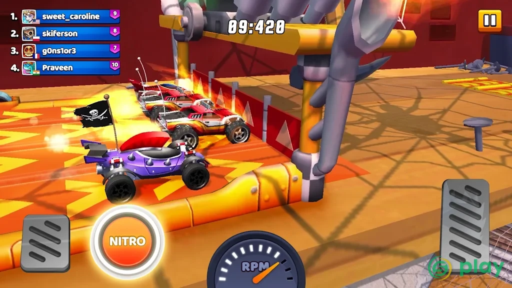Nitro Jump Racing — скриншот 1