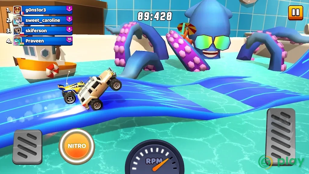 Nitro Jump Racing — скриншот 2