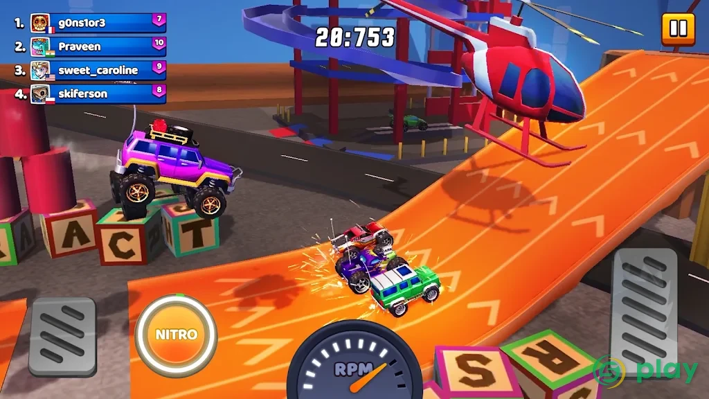 Nitro Jump Racing — скриншот 3