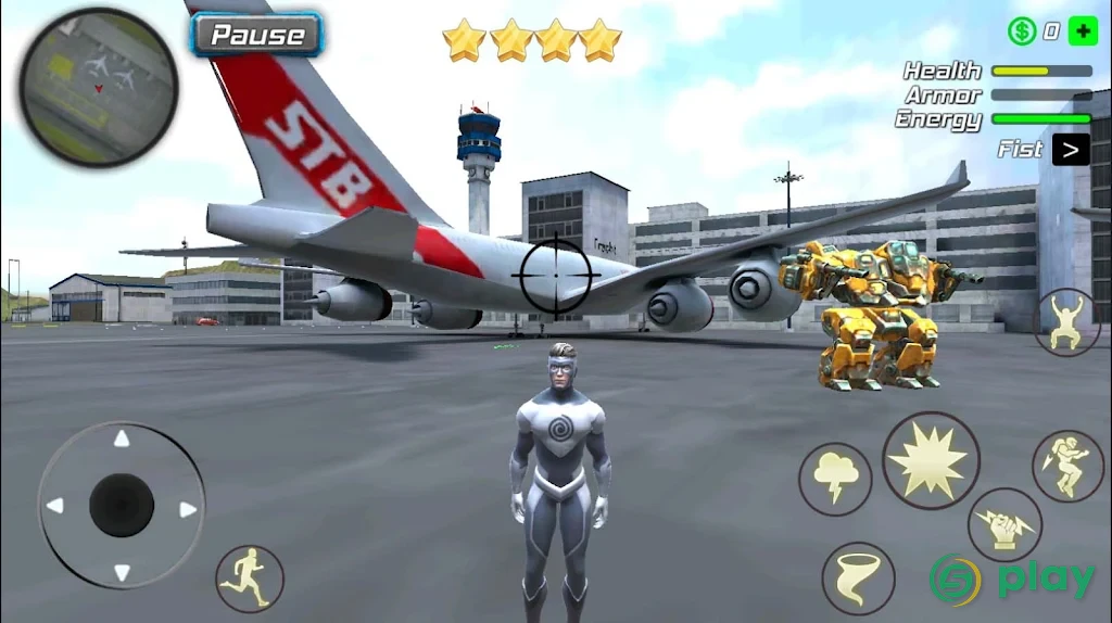 Hurricane Superhero : Wind Tornado Vegas Mafia — скриншот 8