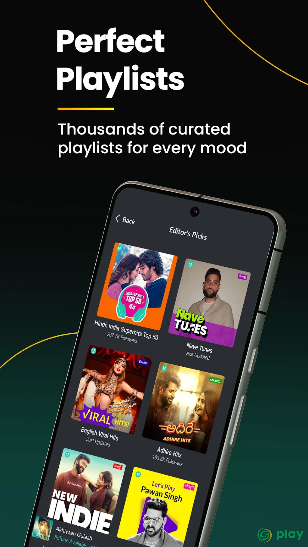 JioSaavn Music & Radio – JioTunes, Podcasts, Songs — скриншот 4