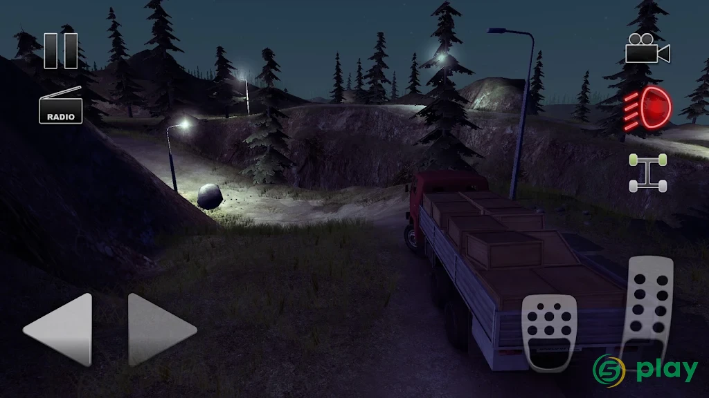 Truck Driver crazy road — скриншот 2
