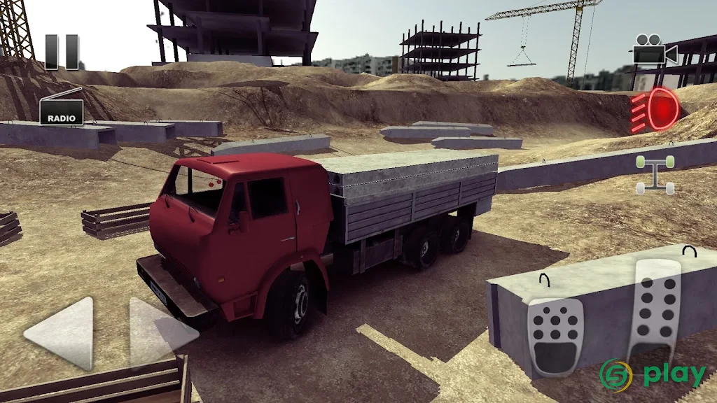 Truck Driver crazy road — скриншот 3