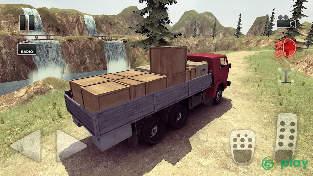 Truck Driver crazy road — скриншот 4
