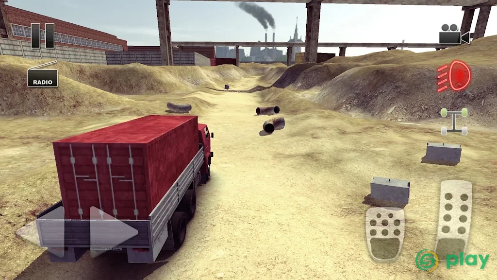 Truck Driver crazy road — скриншот 5