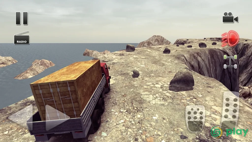 Truck Driver crazy road — скриншот 6