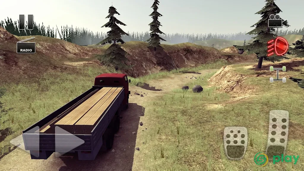 Truck Driver crazy road — скриншот 7