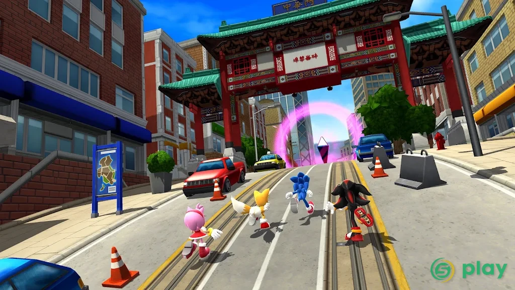 Sonic Forces: Speed Battle — скриншот 7