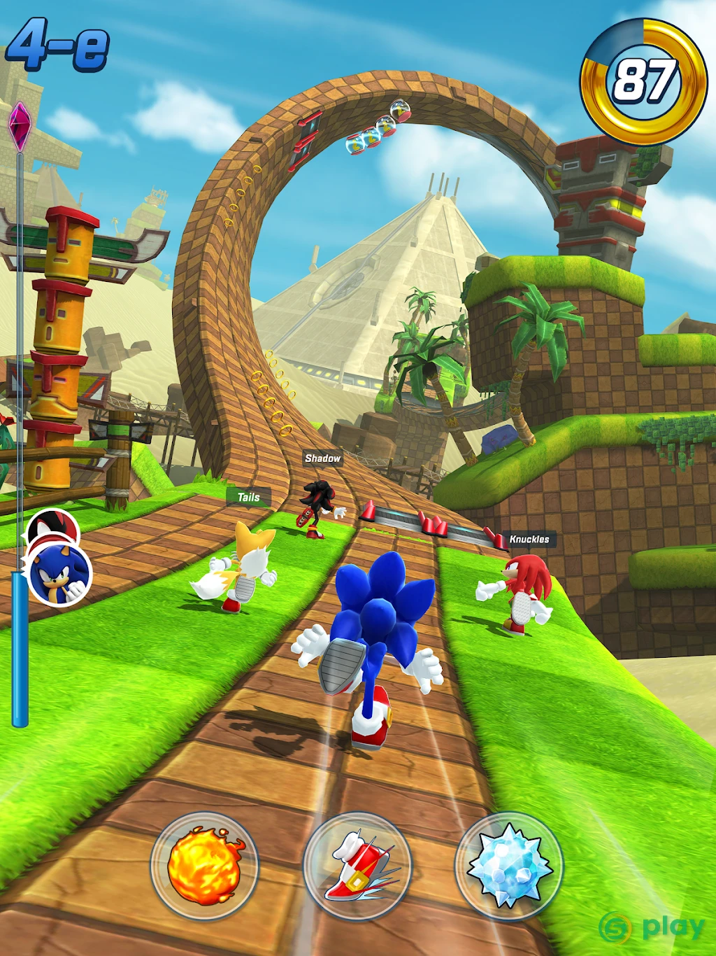 Sonic Forces: Speed Battle — скриншот 8
