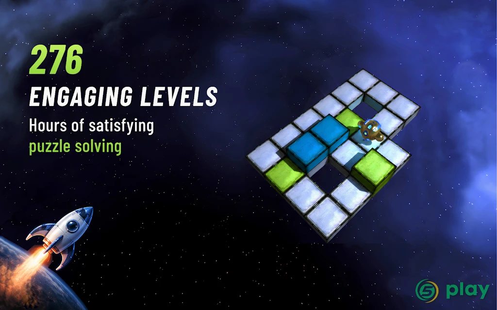 Space Puzzle - Move Boxes & Solve Puzzles 3D — скриншот 10
