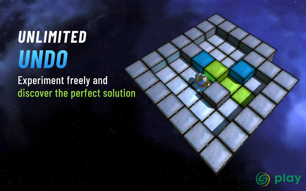 Space Puzzle - Move Boxes & Solve Puzzles 3D — скриншот 9