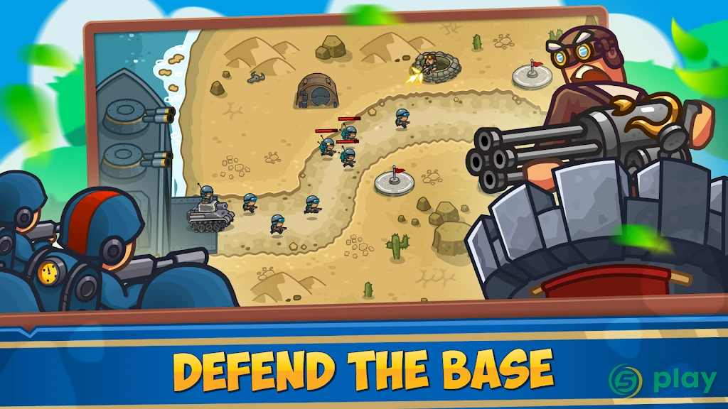 Steampunk Defense: Tower Defense — скриншот 1