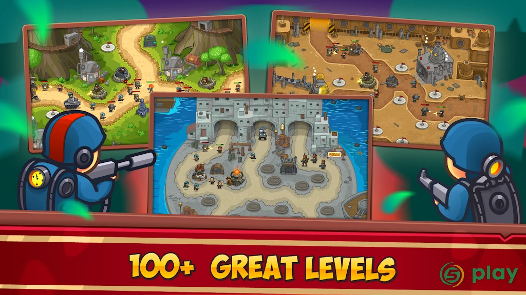 Steampunk Defense: Tower Defense — скриншот 3
