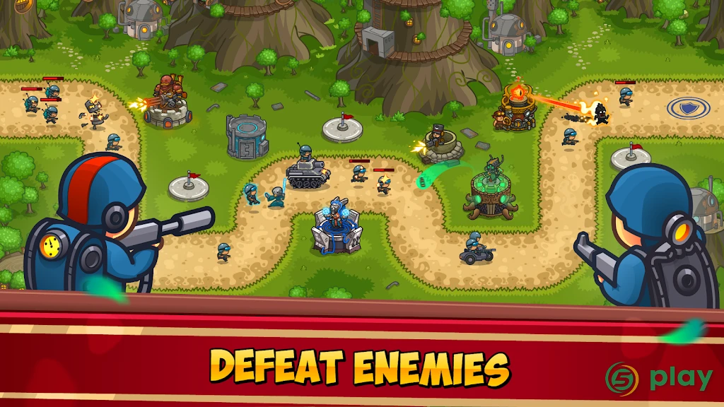 Steampunk Defense: Tower Defense — скриншот 4