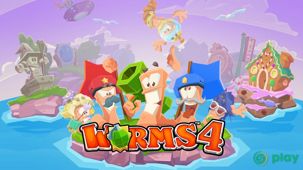 Worms 3 — скриншот 1