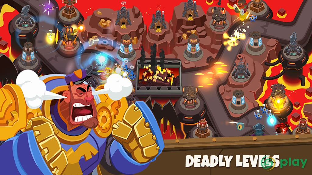 Gold Rush TD — скриншот 4