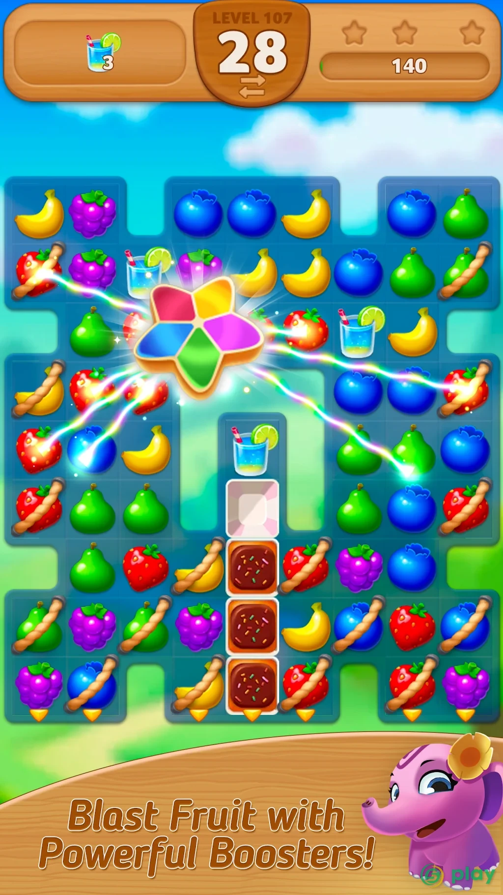 Fruits Mania : Elly’s travel — скриншот 5