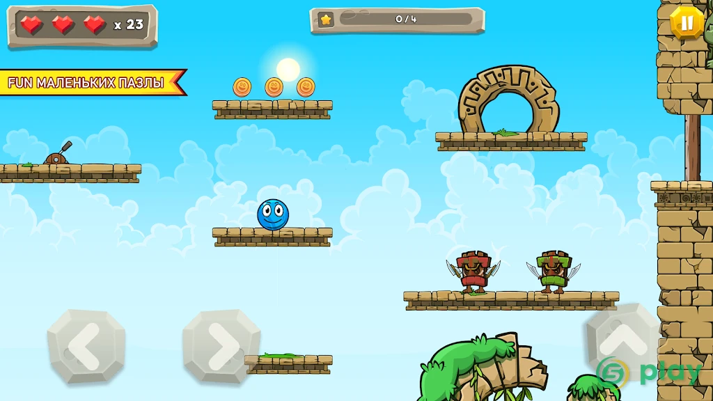 Blue Ball 11: Bounce Ball Adventure — скриншот 5
