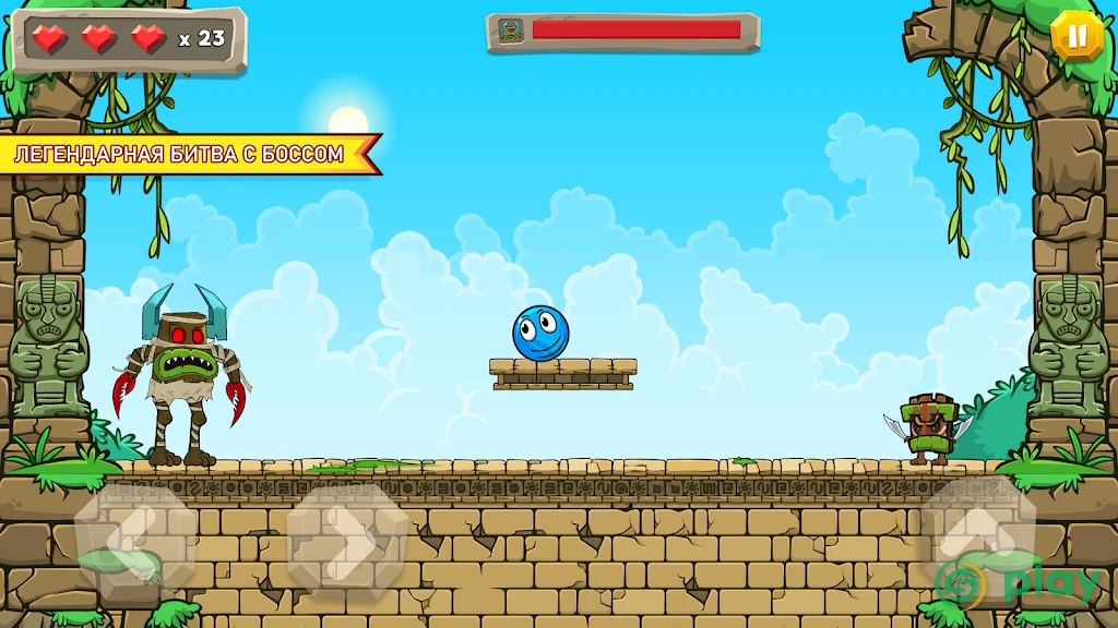 Blue Ball 11: Bounce Ball Adventure — скриншот 6