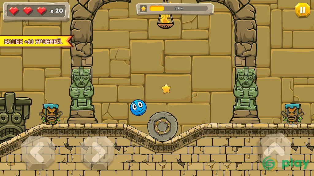 Blue Ball 11: Bounce Ball Adventure — скриншот 7