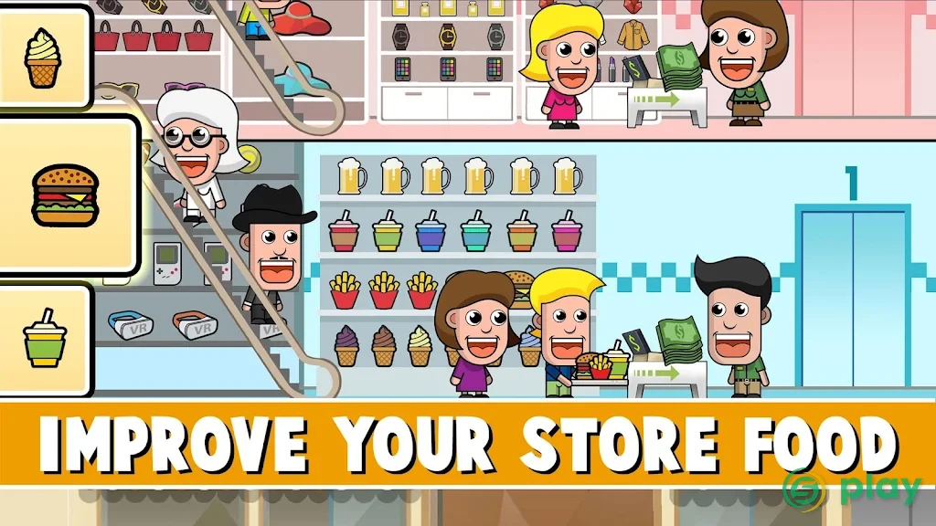 Idle Shopping Tycoon: Супермаркет Магазин Магнат — скриншот 11