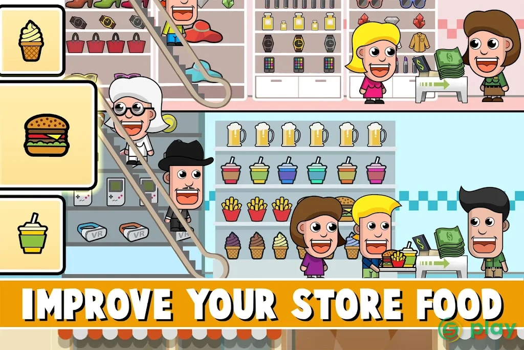 Idle Shopping Tycoon: Супермаркет Магазин Магнат — скриншот 4