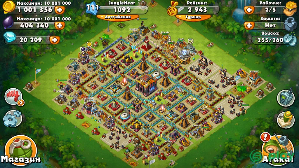 Jungle Heat: War of Clans — скриншот 6