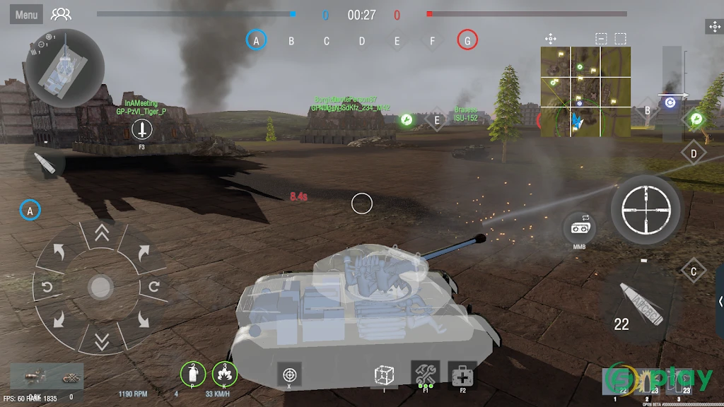Panzer War — скриншот 3