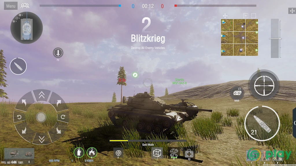 Panzer War — скриншот 5